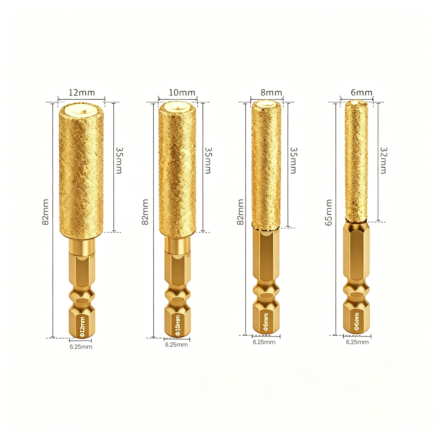 2-in-1 Hexagonal Shank Brazing Dry Drilling Specialized Hole Opener (OFFER)