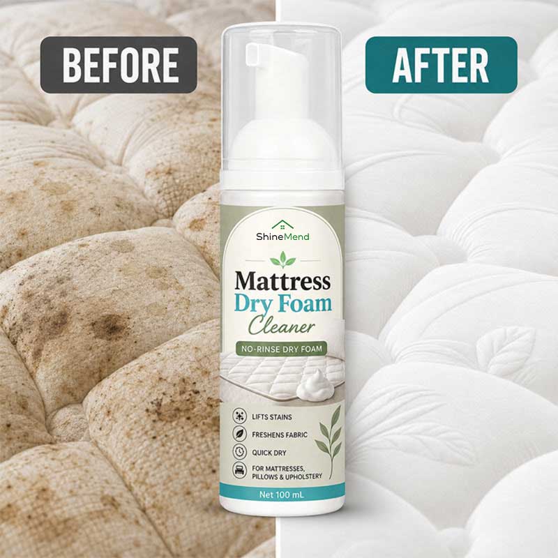 Refresh Your Mattress Without Washing – No-Rinse Foam Cleaner