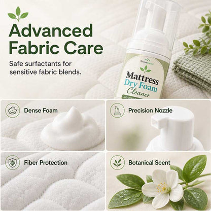 Refresh Your Mattress Without Washing – No-Rinse Foam Cleaner