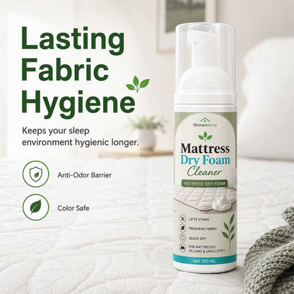 Refresh Your Mattress Without Washing – No-Rinse Foam Cleaner
