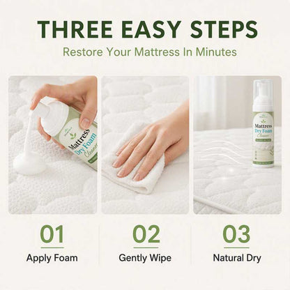 Refresh Your Mattress Without Washing – No-Rinse Foam Cleaner