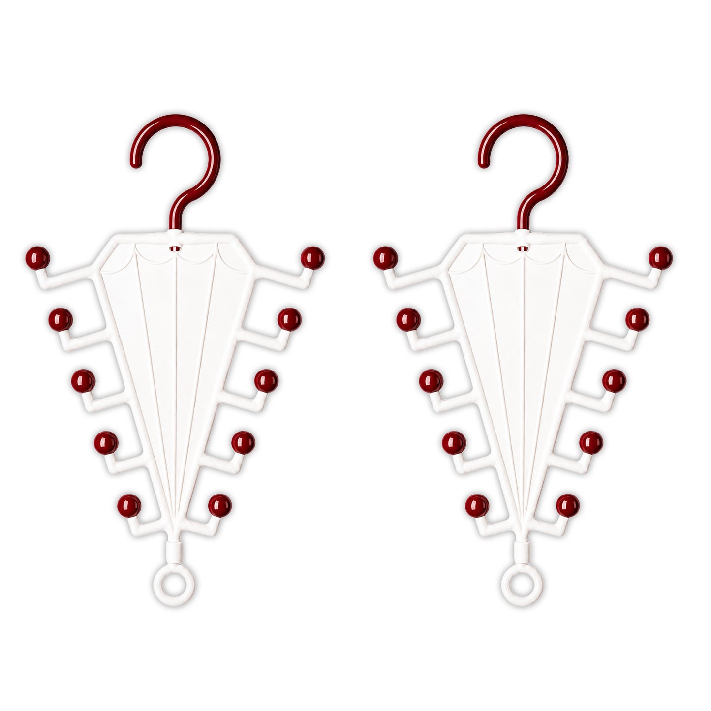 Multi-Functional V-Shaped Double Sided Hanger Storage Rack