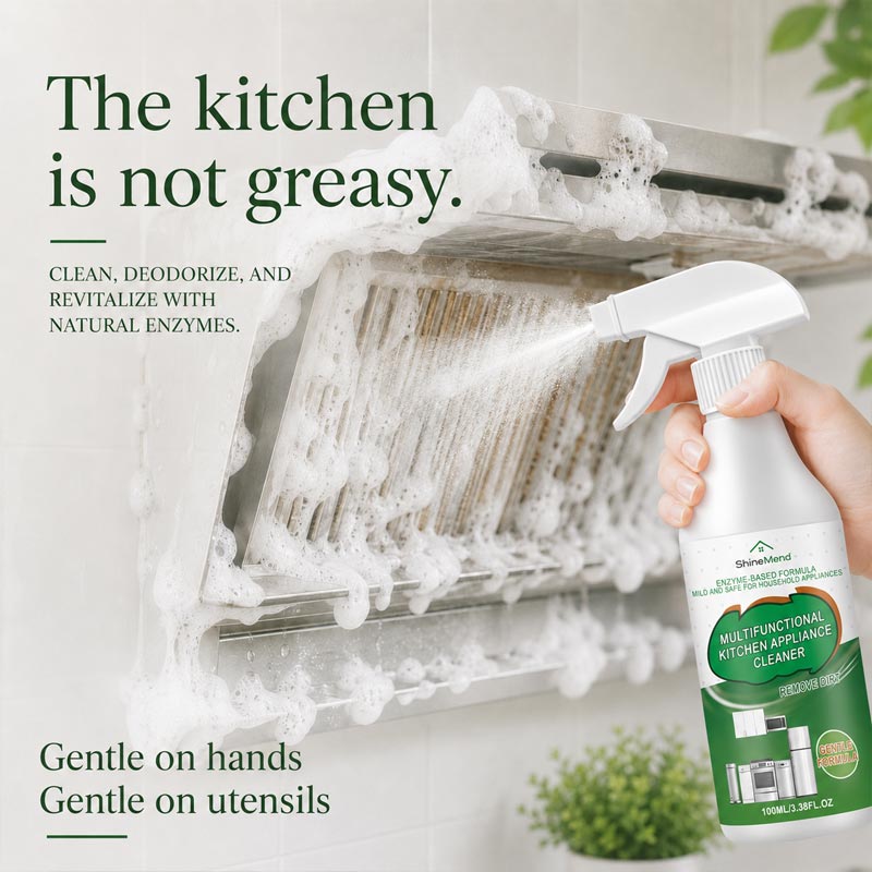 ShineMend™ Multi-Purpose Kitchen Appliance Cleaner Spray
