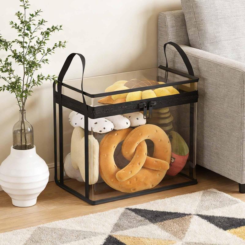 ⏳LAST DAY BUY 2 GET 1 FREE!💕Odinl™ Transparent Storage Bag – Large, Dust & Moisture-Proof with Handle✨