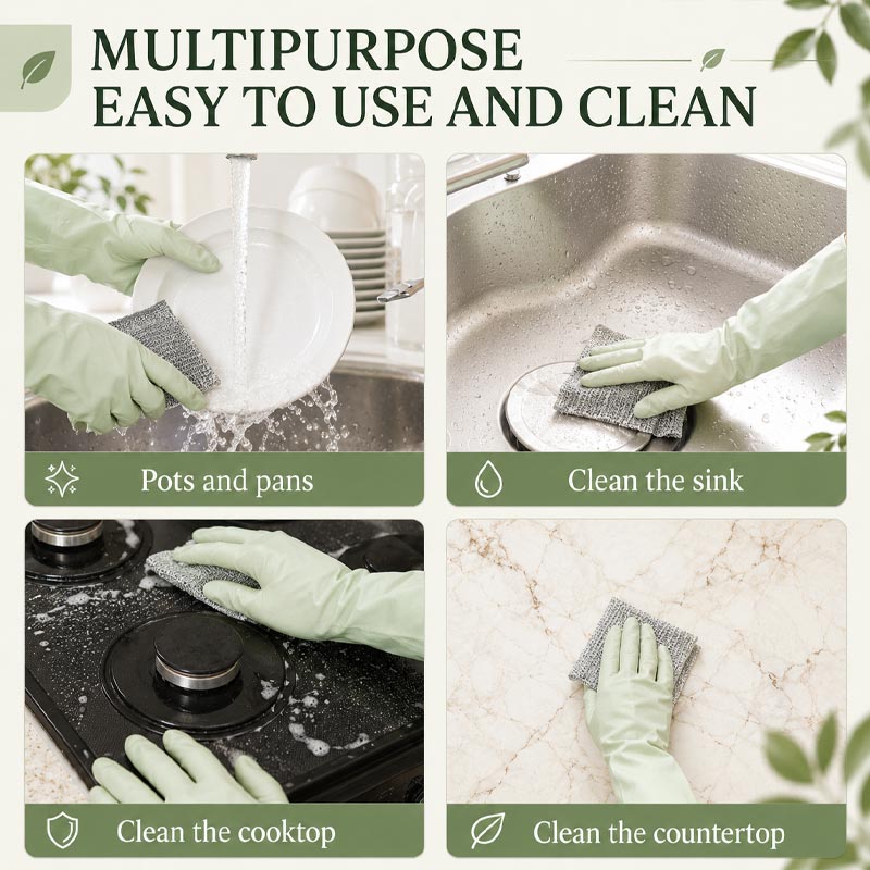 ShineMend™ Silver Mesh Dishcloths