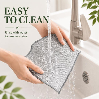 ShineMend™ Silver Mesh Dishcloths