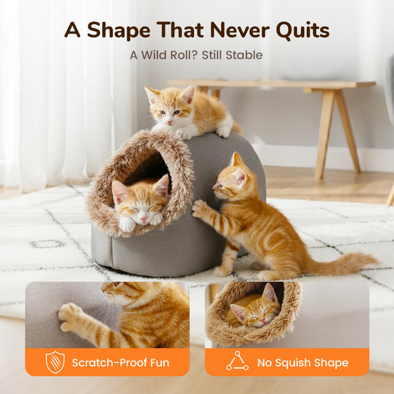 💥Hot sale 🐾OFFWinter Warm Pet Cave Bed