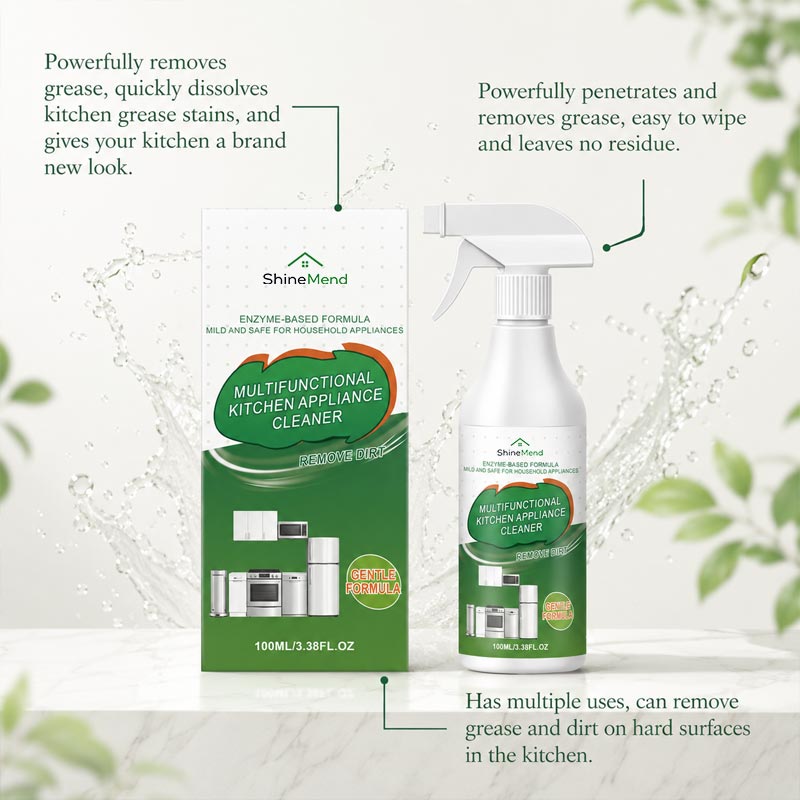 ShineMend™ Multi-Purpose Kitchen Appliance Cleaner Spray