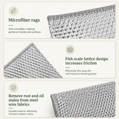 ShineMend™ Silver Mesh Dishcloths