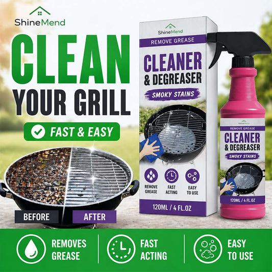 ShineMend™ Heavy-Duty Grill Degreaser Spray