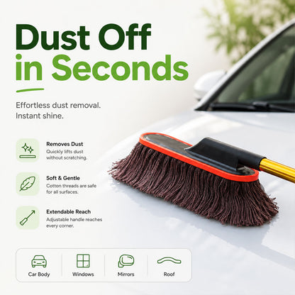 ShineMend™ Car Duster with Extendable Telescoping Handle
