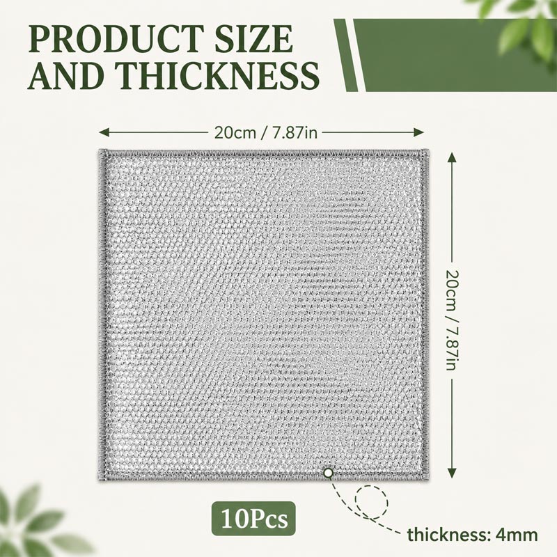 ShineMend™ Silver Mesh Dishcloths