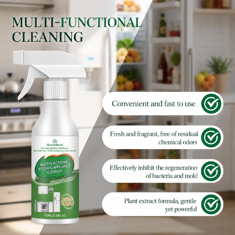 ShineMend™ Multi-Purpose Kitchen Appliance Cleaner Spray