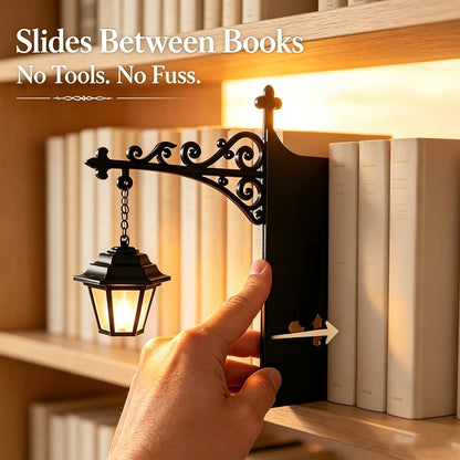 🎁 Buy 2 Get 1 Free | Vimbe™ Mini Library Lantern Bookshelf Light 📚✨