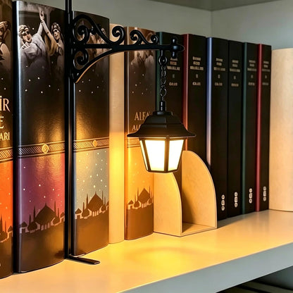 🎁 Buy 2 Get 1 Free | Vimbe™ Mini Library Lantern Bookshelf Light 📚✨