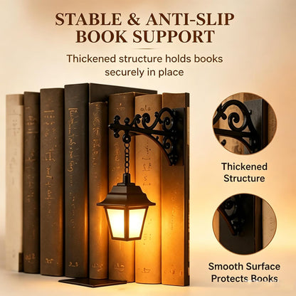 🎁 Buy 2 Get 1 Free | Vimbe™ Mini Library Lantern Bookshelf Light 📚✨