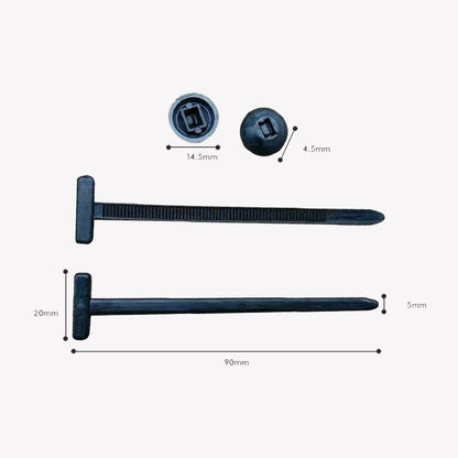Odinl™ Snap-Lock Nylon Cable Tie Buckle