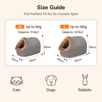 💥Hot sale 🐾OFFWinter Warm Pet Cave Bed
