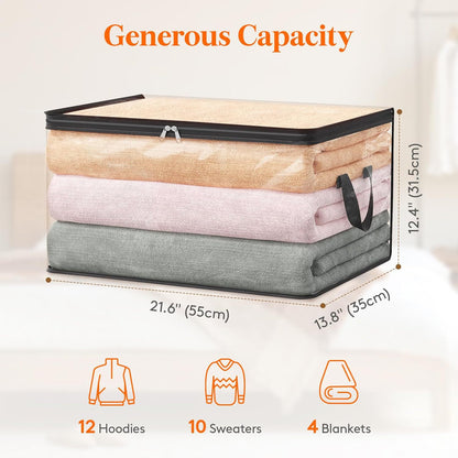 ⏳LAST DAY BUY 2 GET 1 FREE!💕Odinl™ Transparent Storage Bag – Large, Dust & Moisture-Proof with Handle✨