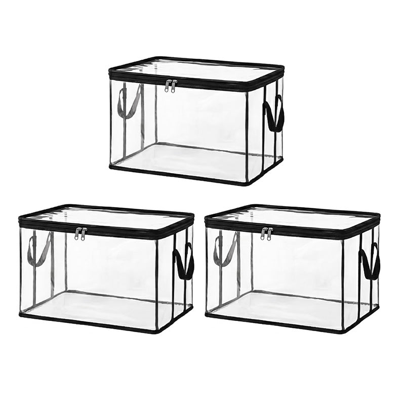 ⏳LAST DAY BUY 2 GET 1 FREE!!💕Vimbe™ Transparent Storage Bag – Large, Dust & Moisture-Proof with Handle✨