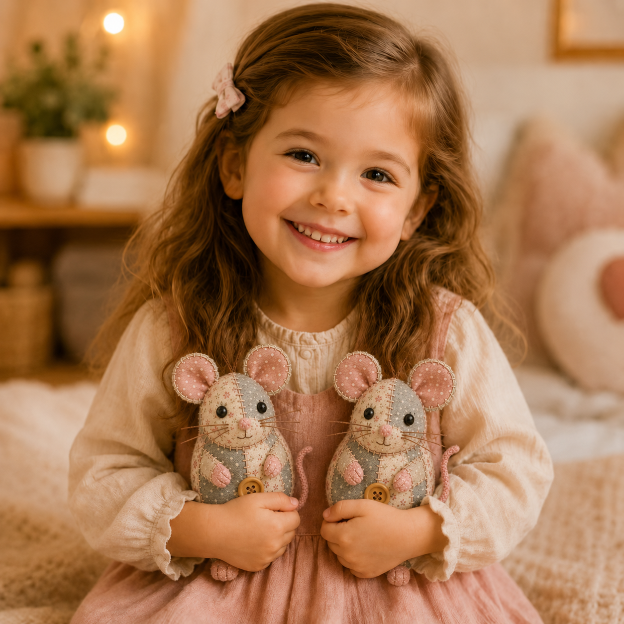 🔥2026 Hot Sale - 🐭🧵 Odinl™ Patchwork Mouse DIY Sewing Kit