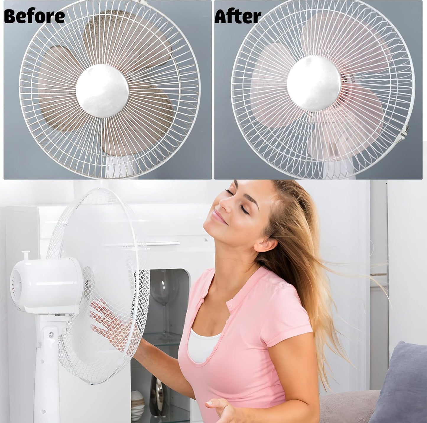 ⚡Hot Sales 49% OFF🔥Odinl™ Easy-Reach Fan, Blind & Vent Cleaner