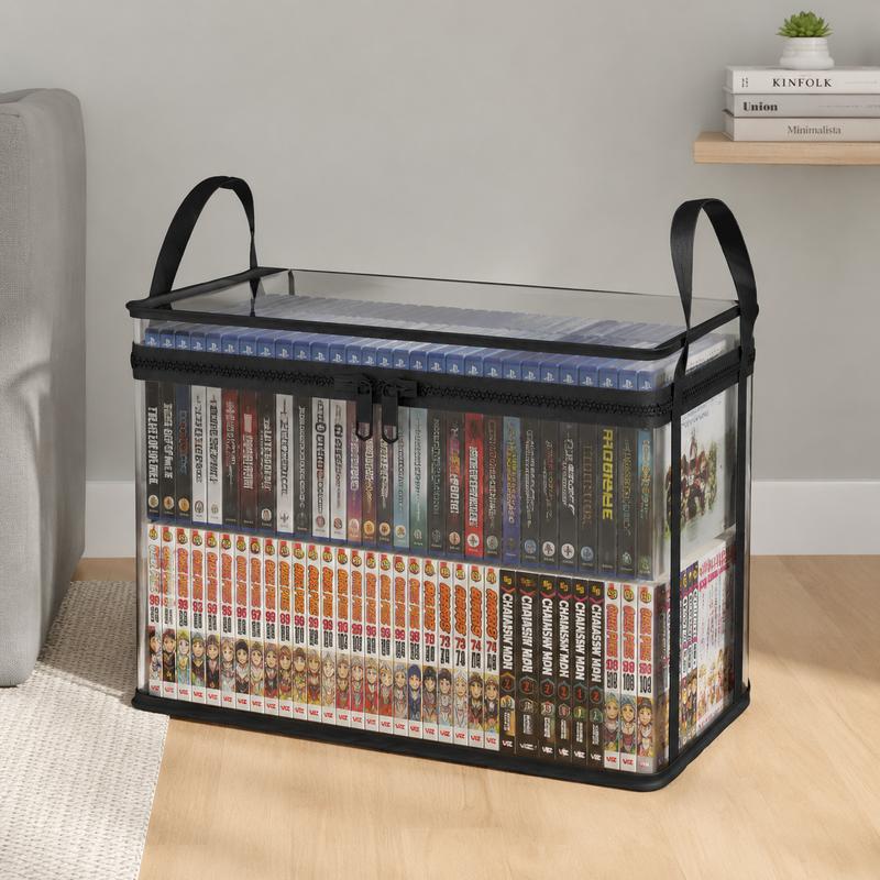 ⏳LAST DAY BUY 2 GET 1 FREE!💕Odinl™ Transparent Storage Bag – Large, Dust & Moisture-Proof with Handle✨