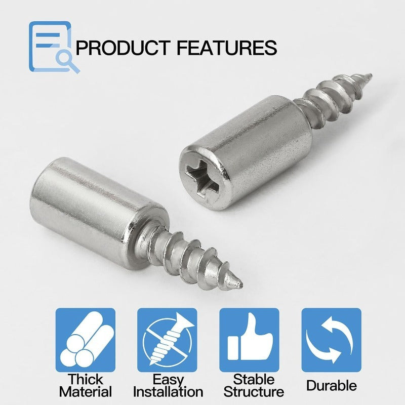 Odinl™ Metal Shelf Support Pegs for Secure Storage