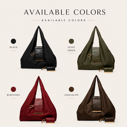 Transformable Bag – Stylish Vegan Leather Tote & Keychain Charm