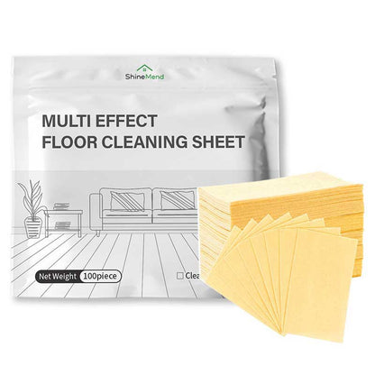 ShineMend™ Water-Soluble Floor Cleaning Sheets — Deep Clean, Zero Mess