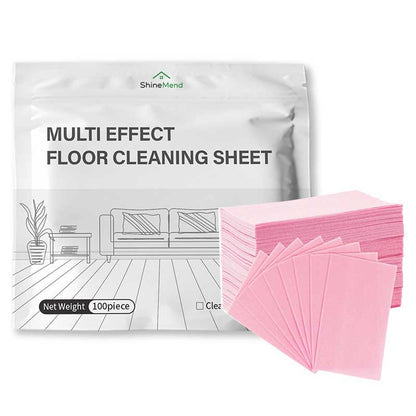 ShineMend™ Water-Soluble Floor Cleaning Sheets — Deep Clean, Zero Mess