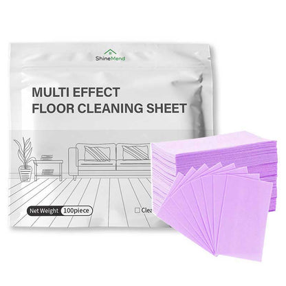 ShineMend™ Water-Soluble Floor Cleaning Sheets — Deep Clean, Zero Mess