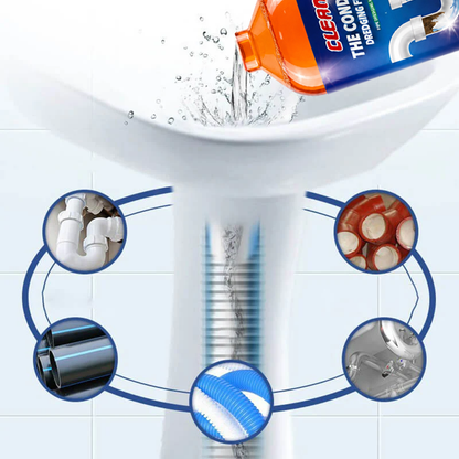 🏠 Pipeline Dredging Agent-Suitable for various pipes! 🚿