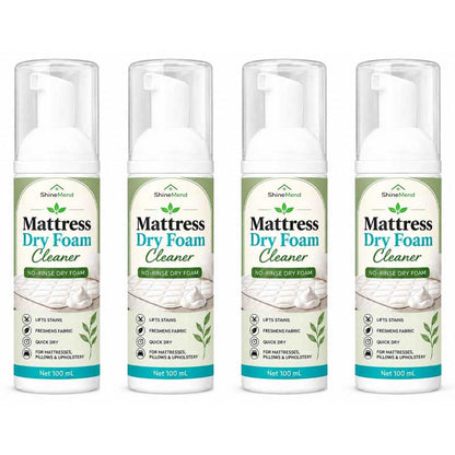 Refresh Your Mattress Without Washing – No-Rinse Foam Cleaner