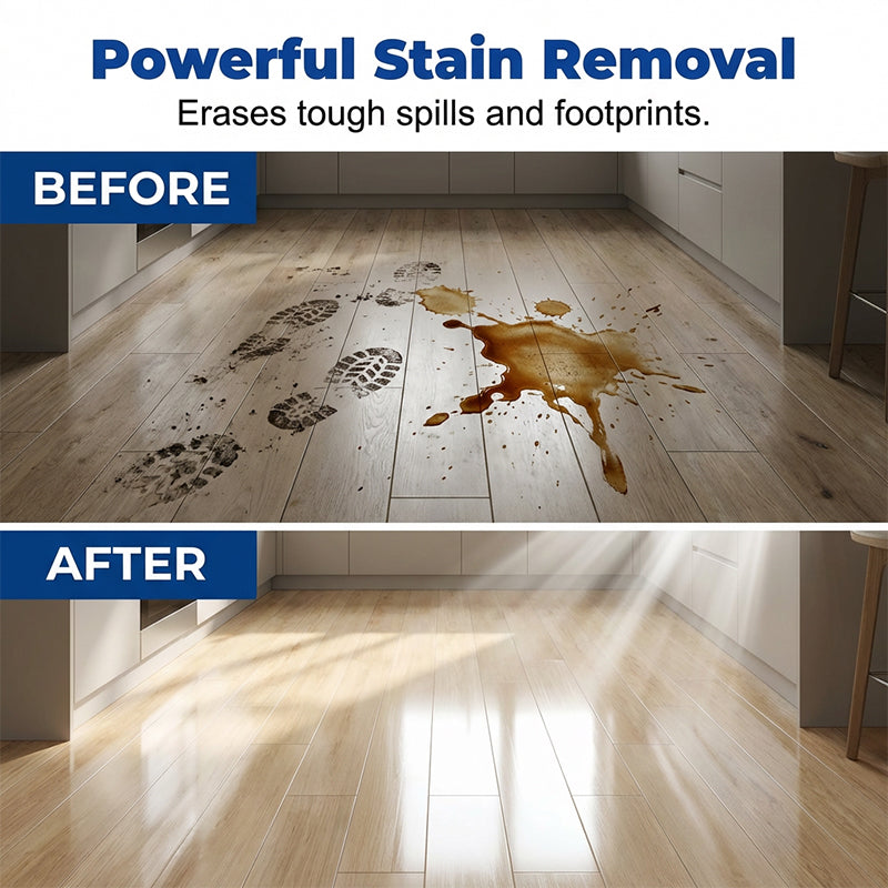 ShineMend™ Water-Soluble Floor Cleaning Sheets — Deep Clean, Zero Mess