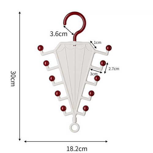 Multi-Functional V-Shaped Double Sided Hanger Storage Rack (OFFER)